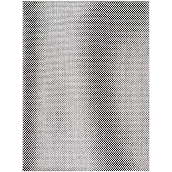 Galey Alix Barberry 5 ft. 3 in. x 7 ft. Indoor/Outdoor Area Rug, Black Area Rug