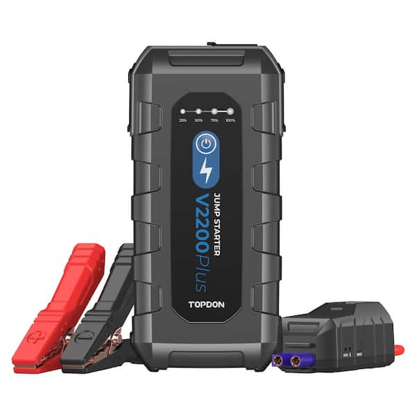 V2200Plus-2-in-1 2200 Peak Amp Jump Starter and Battery/System Tester