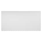 23.75 in. x 47.75 in. Smooth Pro Lay-In Vinyl White Ceiling Tile (Case of 10)