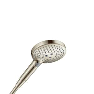 Raindance Select S 3-Spray Patterns 1.75 GPM 5.06 in. Wall Mount Handheld Shower Head in Polished Nickel