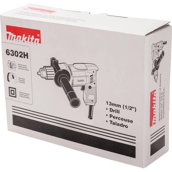 まき Makita 6.5 Amp 1/2 in. Corded Drill 6302H - The Home Depot