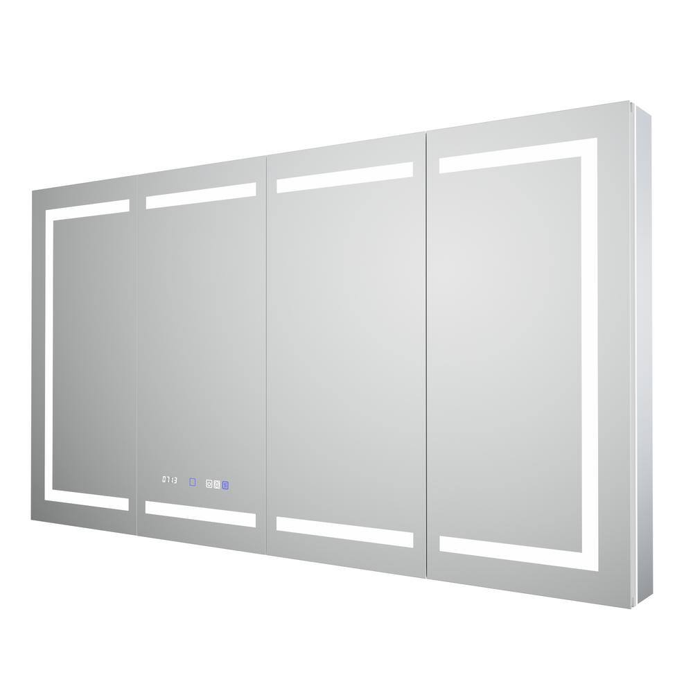 FORCLOVER 66 in. W x 36 in. H Rectangular Recessed/Surface Mount 