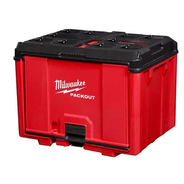 Packout 19.5 in. W x 14.7 in. H x 14.5 in. D Cabinet in Red (1-Piece)