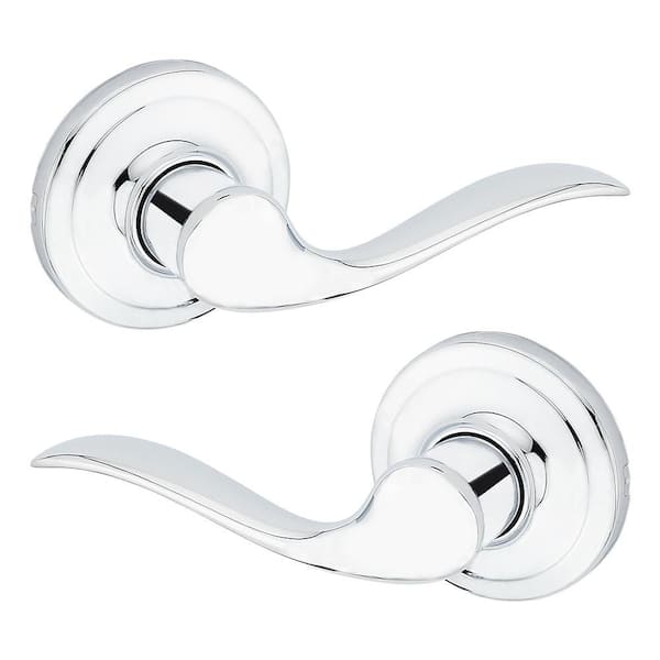 Kwikset Tustin Polished Chrome Passage Hall/Closet Door Handle
