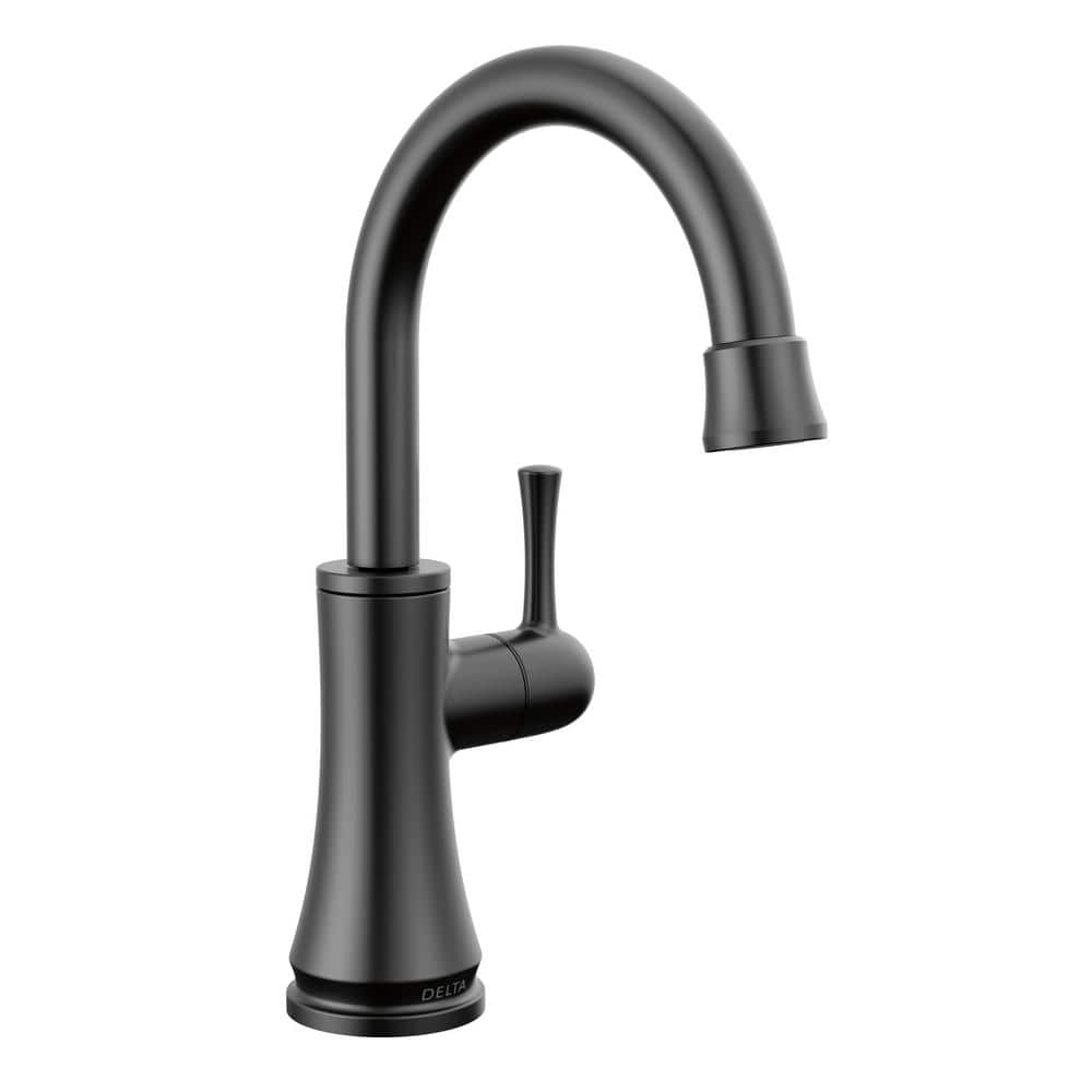 Transitional Single Handle Beverage Faucet in Matte Black price history on PriceWatchPro