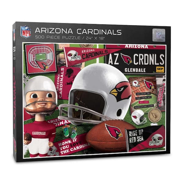 NFL Arizona Cardinals Retro Series Puzzle (500-Pieces)