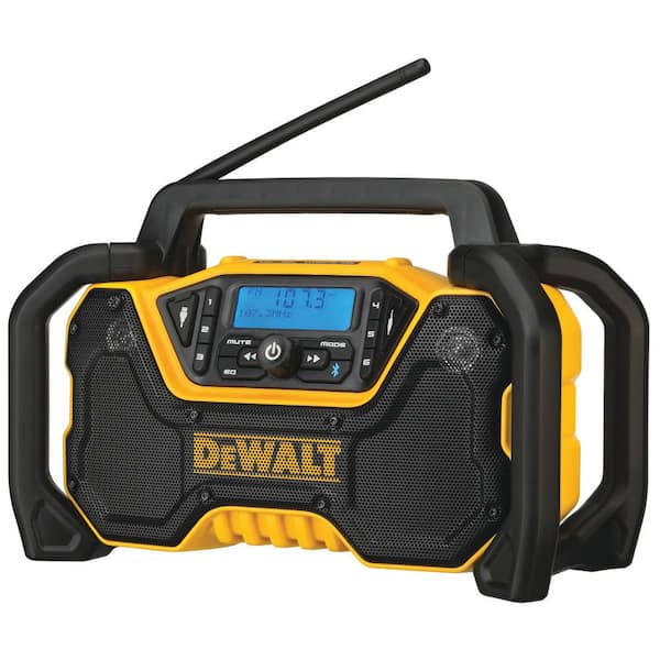 20V MAX Lithium-Ion Compact Cordless Bluetooth Radio with 20V MAX Premium 5.0Ah Battery Pack