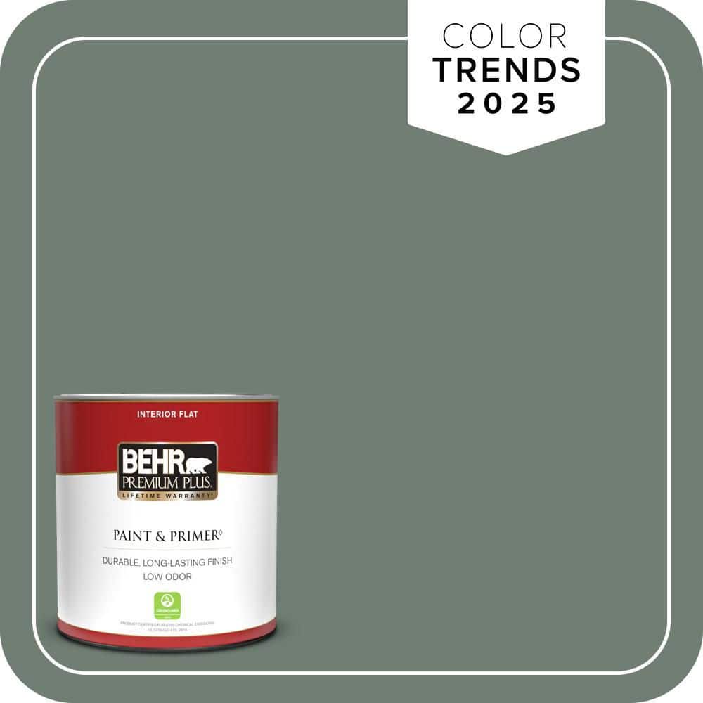 1 qt. #N420-5 Boreal Flat Low Odor Interior Paint & Primer price history on PriceWatchPro