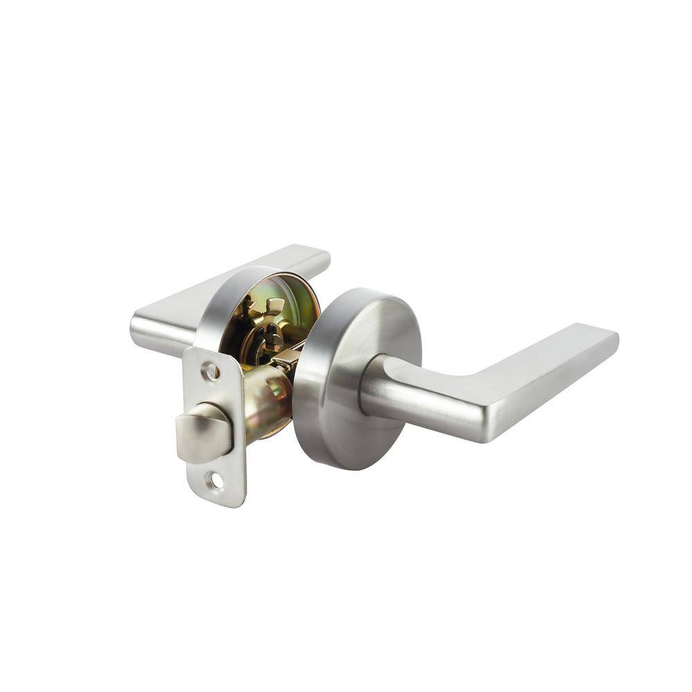 Contra Collection Modern Satin Nickel Grade 3 UL Listed Passage Hall/Closet Door Handle price history on PriceWatchPro