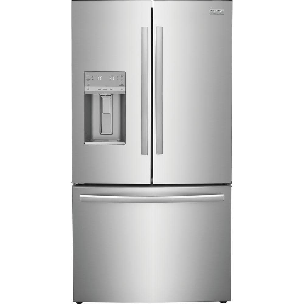 FRIGIDAIRE GALLERY 22.6 cu. ft. French Door Refrigerator in Stainless Steel, Counter-Depth, Smudge-ProofÂ® Stainless Steel