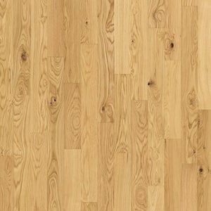 Take Home Sample-Natural Oak 3/8 in. T x 5 in. W x 7 in. L Engineered Hardwood Flooring