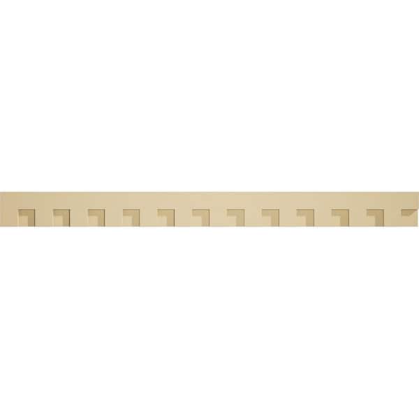 1 in. D x 4 in. W x 48 in. L Primed Polyurethane Panel Moulding