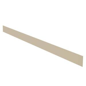 Nashville Cream Painted Plywood Shaker Stock Assembled Wall Kitchen Cabinet Toe Kick 96 in. x 4.5 in. x 0.125 in.