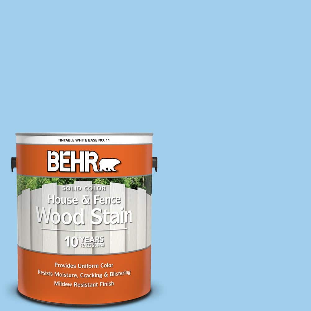 1 gal. #P510-2 Mediterranean Charm Solid Color House and Fence Exterior Woo