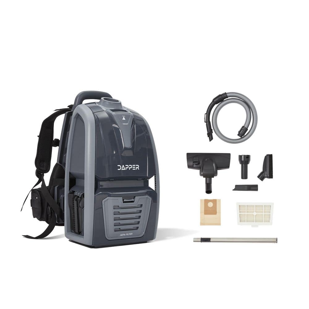 Commercial 1 Gal. Bagged Corded HEPA Filter MultiSurface Vacuum & Blower with Wand & Tool Kit in Gray, Backpack Vacuum price history on PriceWatchPro