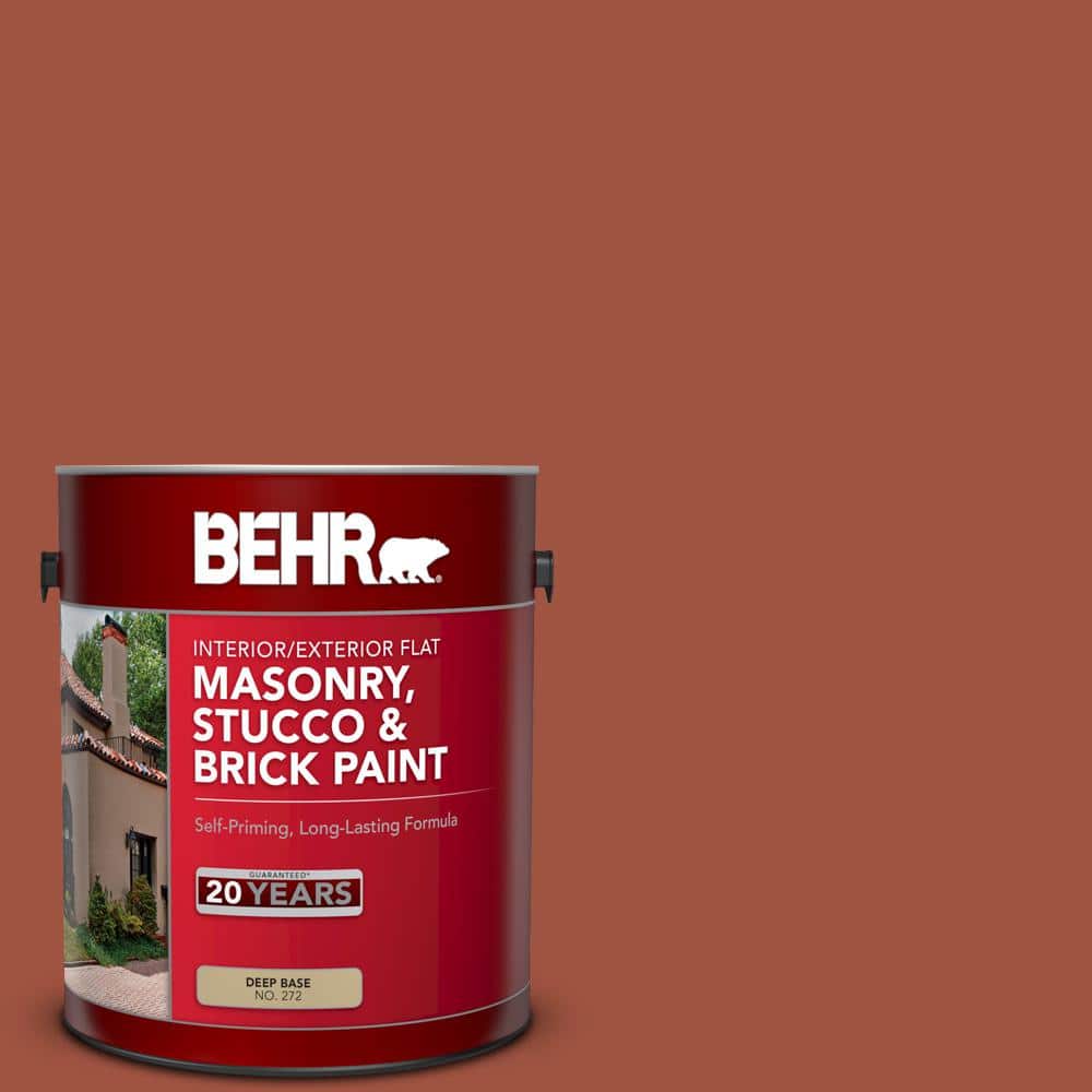 1 gal. #MQ1-25 Kalahari Sunset Flat Masonry, Stucco and Brick Interior/Exte