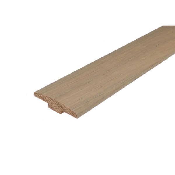 ROPPE Rome 0.28 in. T x 2 in. W x 78 in. L Matte Wood T-Molding