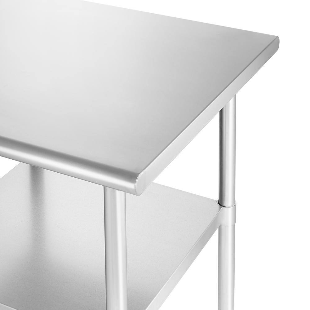 GRIDMANN Stainless Steel 34.5'' H Work Table