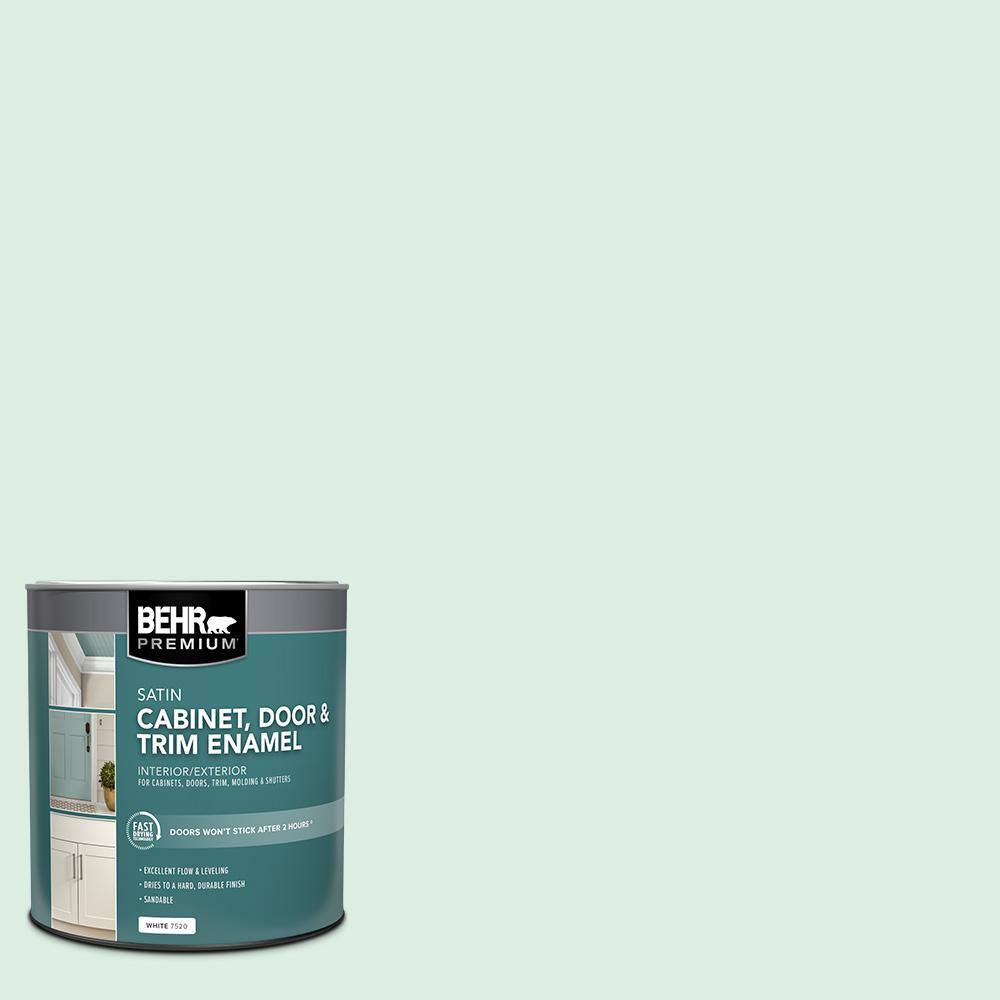 1 qt. #M420-1 Sparkling Brook Satin Enamel Interior/Exterior Cabinet, Door & Trim Paint price history on PriceWatchPro