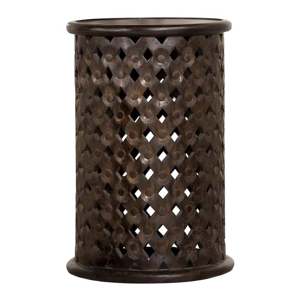Coaster Home Furnishings Krish Dark Brown 16 in. Wood Round Accent Table -  936153
