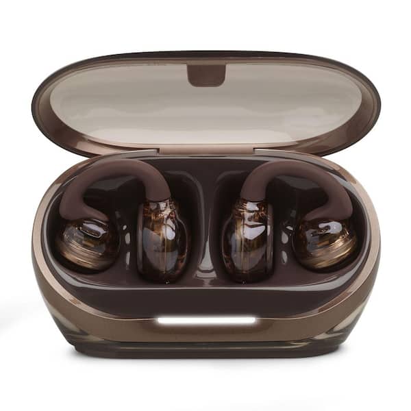 JBL ワイヤレスイヤホン ブラウン JBL Sound Gear Clips TWS Brown Wireless BT Earbud and In-Ear