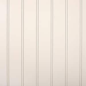 3/16 in x 24 in x 32 in Primed White MDF Beaded Wainscot Panel (25 per Pallet)