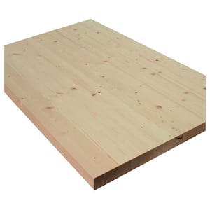1 in. x 1-1/2 ft. x 5 ft. Allwood Butcher Block Pine Project Panel
