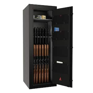 Domain 20-Gun Fireproof Electronic Lock Gun Safe, Black