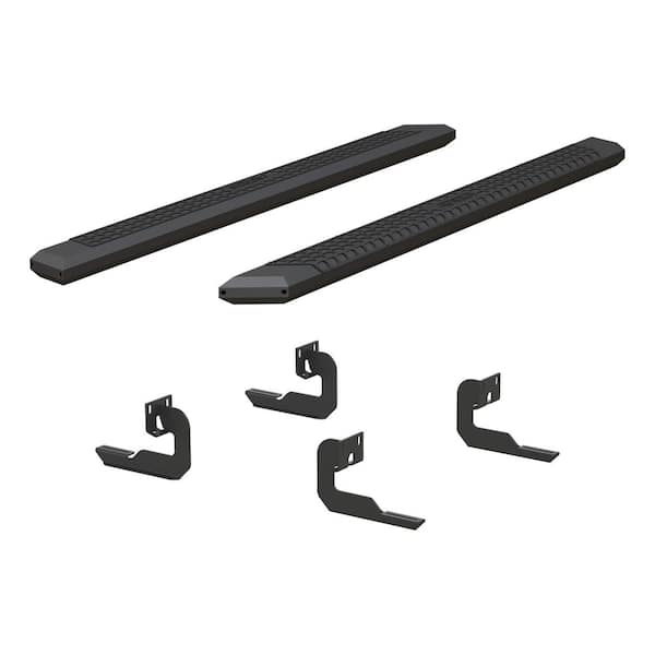Aries AdvantEDGE Black Aluminum 85-Inch Truck Running Boards, Select Ford F-150