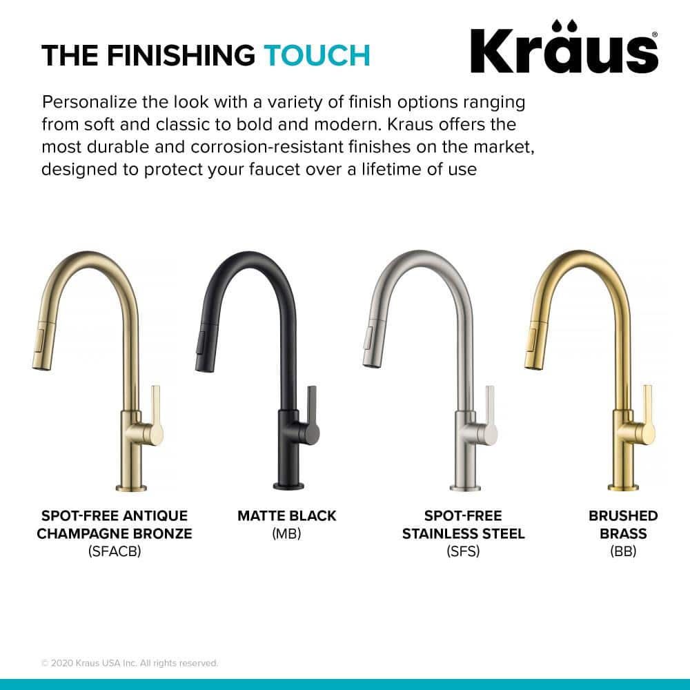 Stainless Steel Single Handle Pull Down Kitchen Faucet