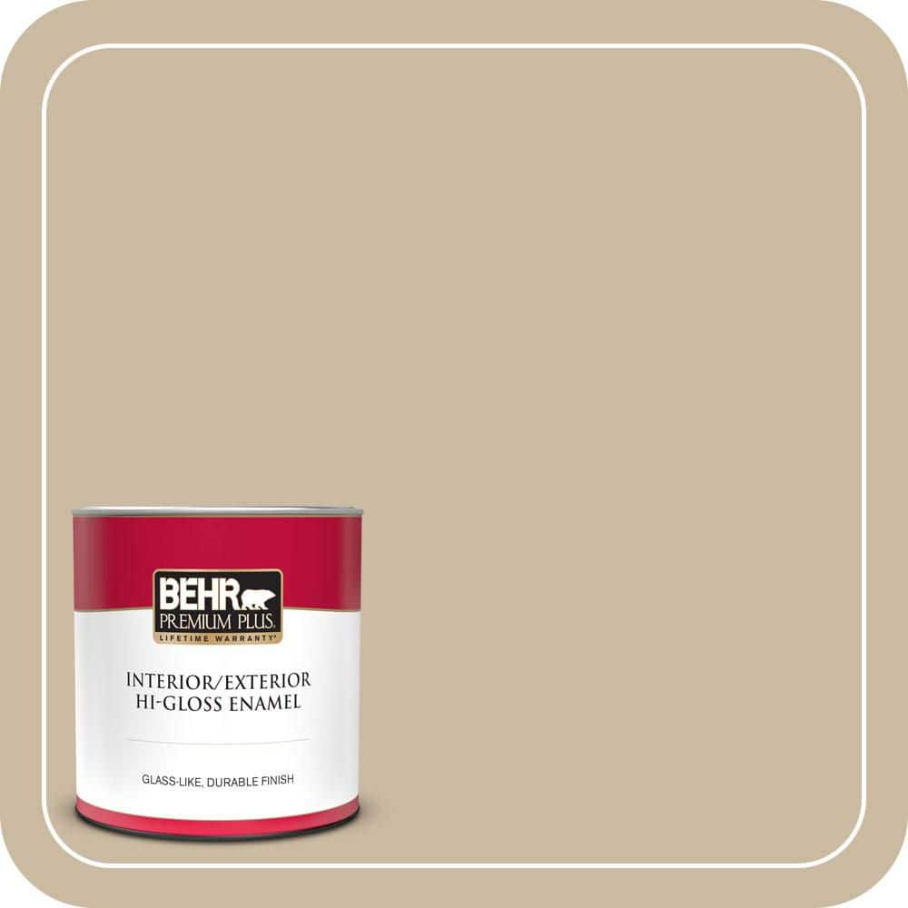 1 qt. #MQ2-26 Windsor Tan Hi-Gloss Enamel Interior/Exterior Paint & Primer price history on PriceWatchPro