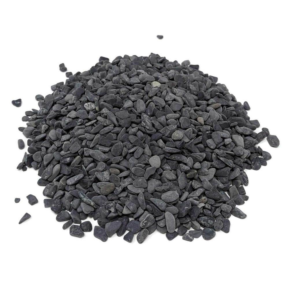 0.1 cu. ft. Gray Small Gravel 2 lbs. 1/5 in. Size Landscape Rocks