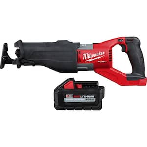 M18 Fuel 18-Volt Lithium-Ion Brushless Cordless Super Sawzall Orbital Reciprocating Saw with 6.0 Ah Battery