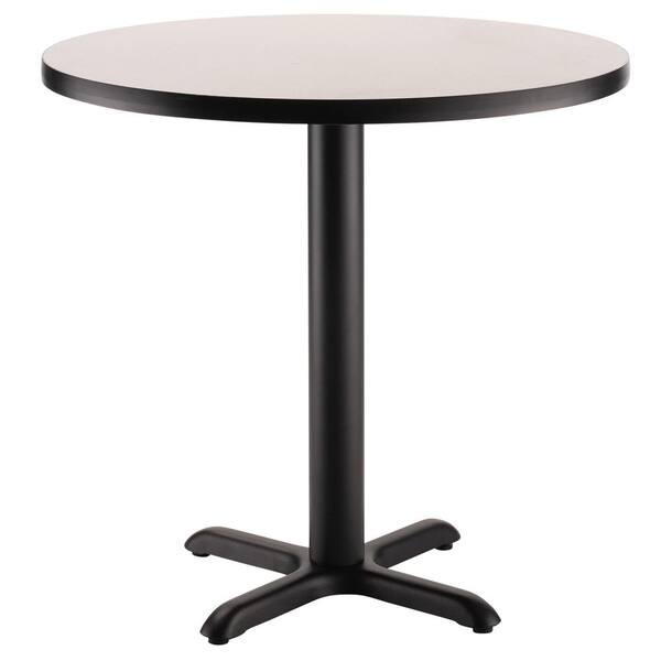 Round Composite Wood Cafe Table, 30 Inch Round Table Top Home Depot