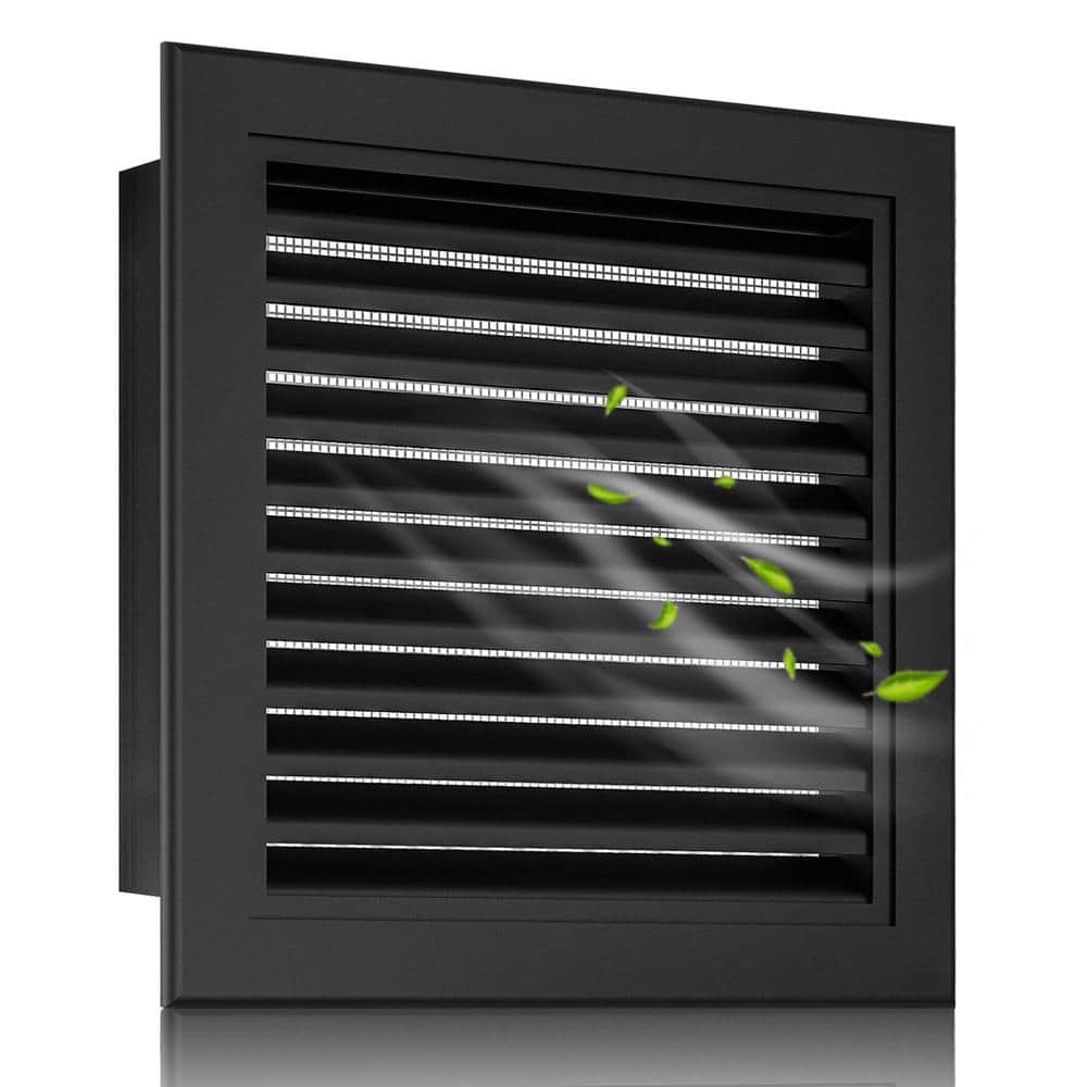 12 x 12 Aluminum Gable Vents, Sturdy & Stylish Shed Vents for Ventilat