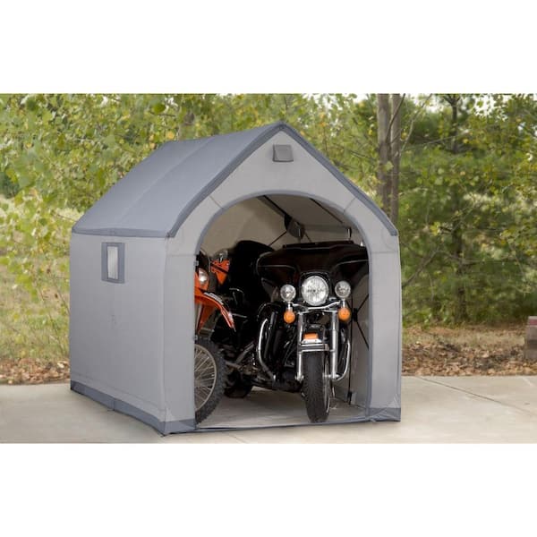 FlowerHouse 7 ft. x 6 ft. Portable Storage Shed 42 sq. ft.