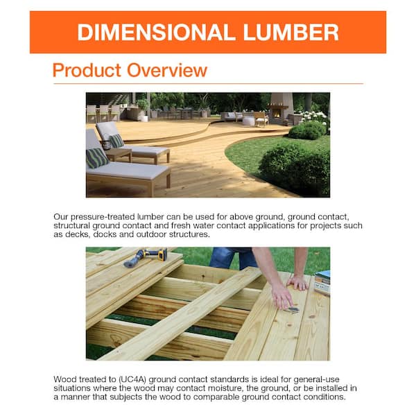 2 in. x 8 in. x 16 ft. 2 Prime Ground Contact Pressure-Treated Southern  Yellow Pine Lumber 107523 - The Home Depot