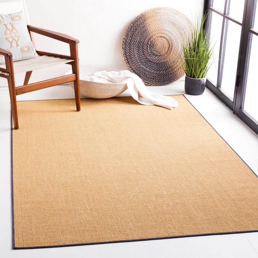 Natural & Gray Hand-Knotted Wool Cotton Silk 3' x 5' Area Rug
