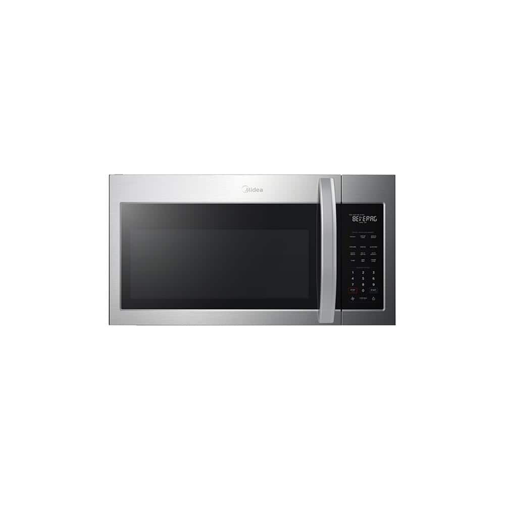 1.9 cu. ft. 29.8 in. Over-The-Range Microwave with 1-Touch Sensor Cooking, 2-speed Fan, 300 CFM in Stainless Steel
