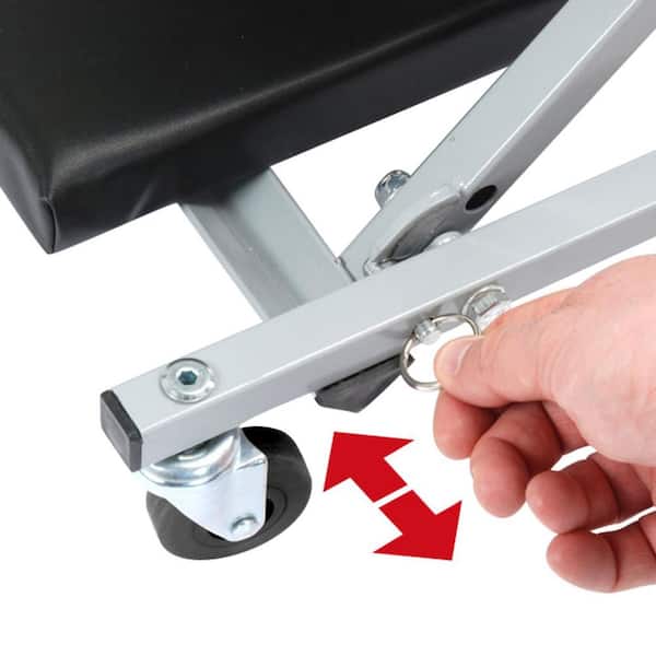 Pro-Lift - Z Creeper 2-in-1 Creeper and Seat 36 in. with 6 Casters and 300 lbs. Capacity