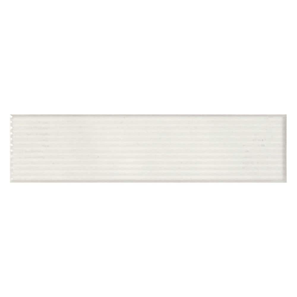 Stacy Garcia Olimar Grooved Bianco 3.93 in. x 0.39 in. Polished Porcelain Wall Tile Sample price history on PriceWatchPro
