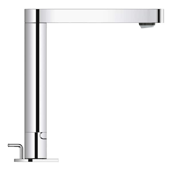 Plus 8 in. Widespread 2-Handle Bathroom Faucet with Flow Control in Starlight Chrome