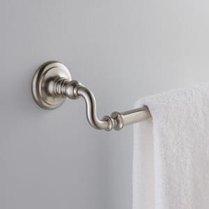Artifacts 24 in. Towel Bar in Vibrant Brushed Nickel