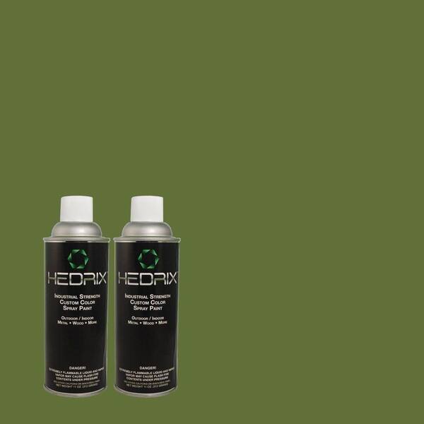 Hedrix 11 oz. Match of 440D-7 Vineyard Gloss Custom Spray Paint (2-Pack)