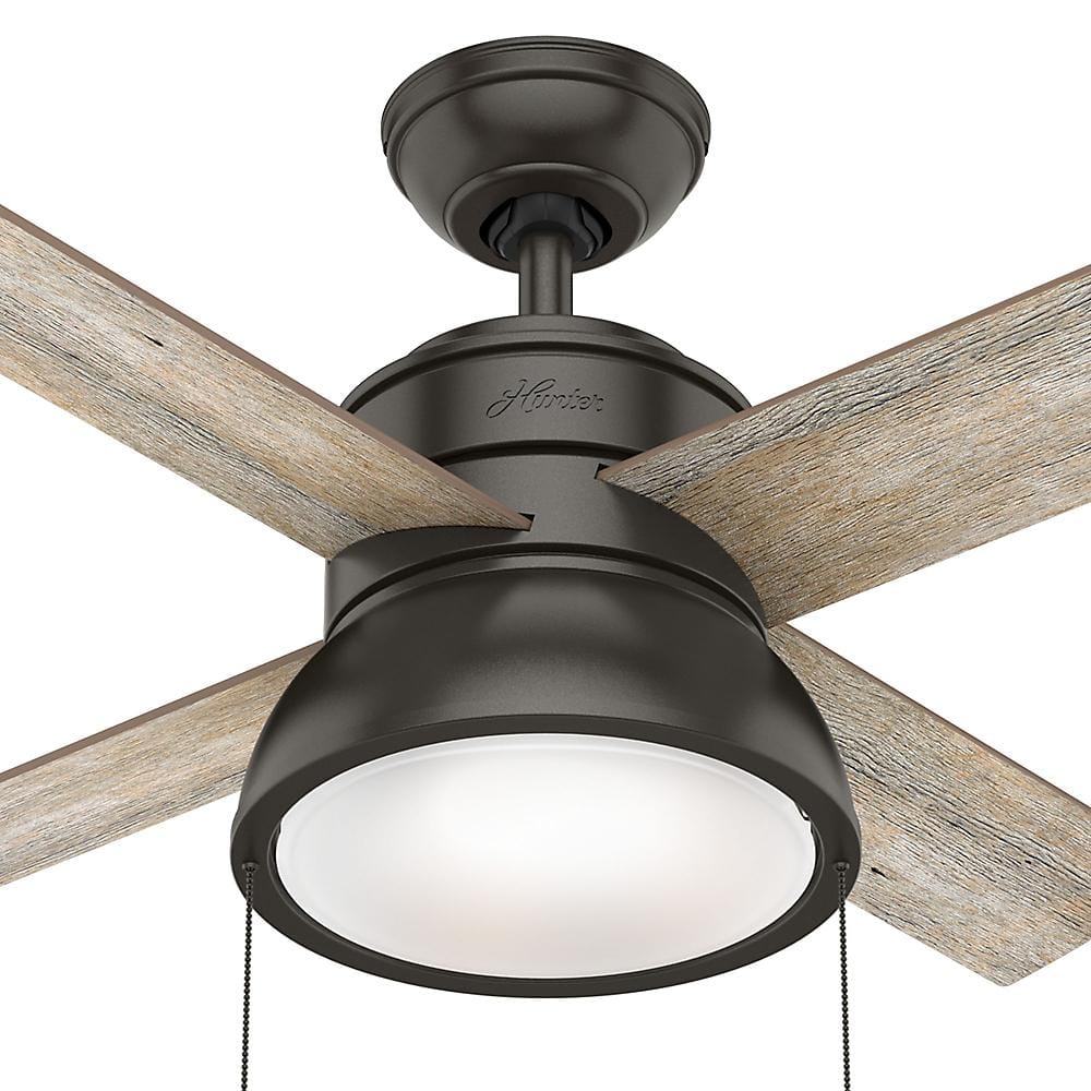 Loki Noble Bronze 36" Ceiling Fan with LED Light and Reversible Blades