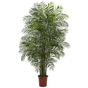 7.5 ft. Artificial Areca Palm Tree UV Resistant (Indoor/Outdoor)