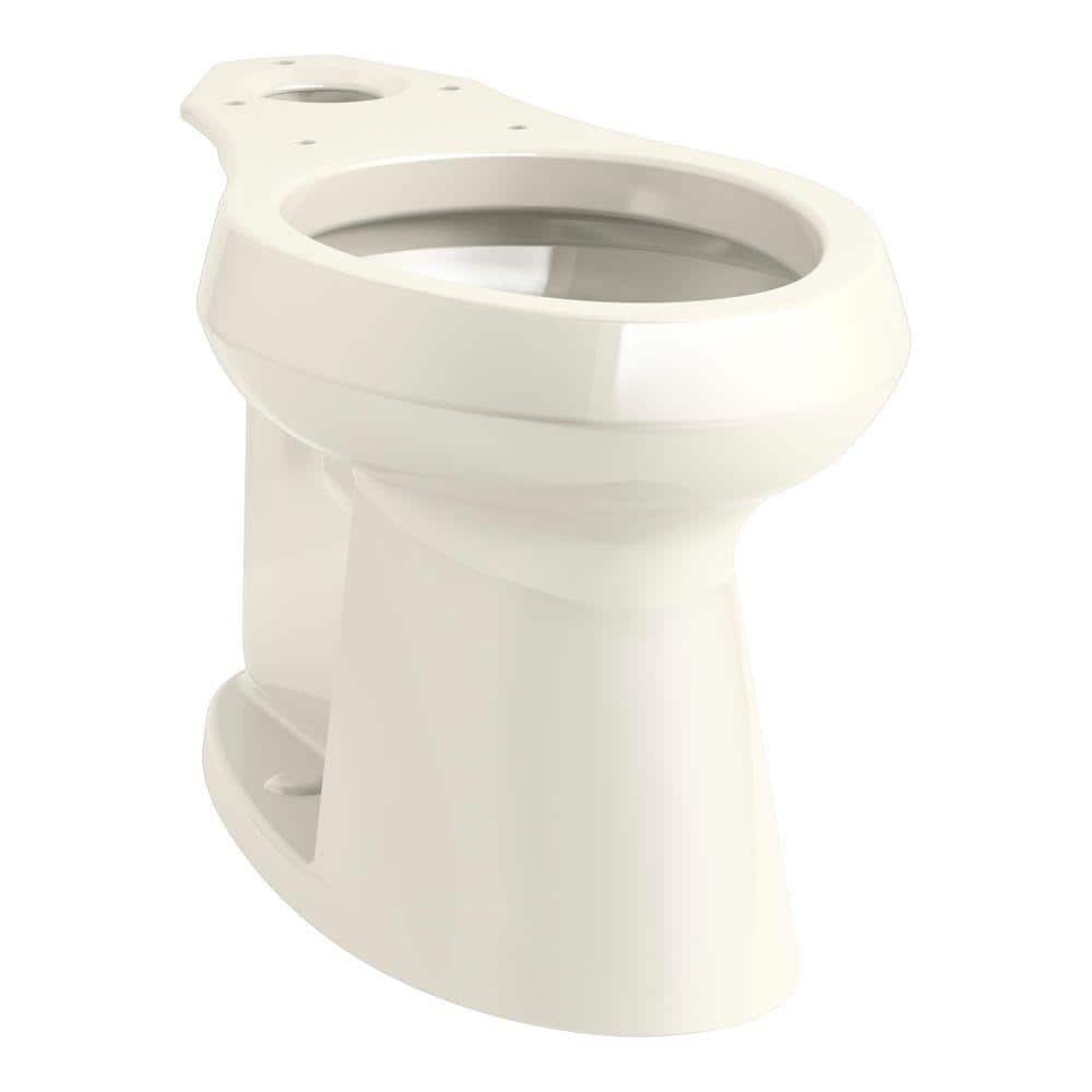 KOHLER Highline Elongated Toilet Bowl Only in Biscuit K8002096 The Home Depot