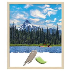 Svelte Natural Wood Picture Frame Opening Size 20 x 24 in.