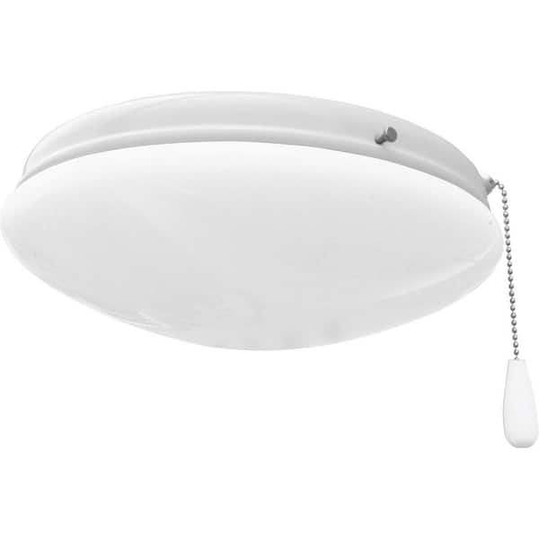 Progress Lighting Fan Light Kits Collection 2-Light White Ceiling Fan Light Kit