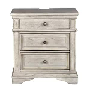 beige nightstand set of 2